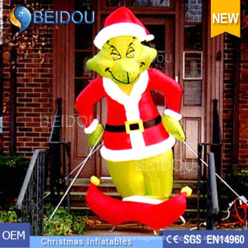 Giant Christmas Grinch Inflatables Outdoor Inflatable Christmas Grinch à vendre